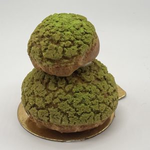 Pastel Religioso pistacho